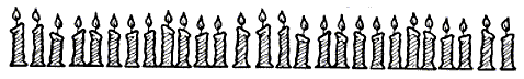 Candle Border - Click Image to Close