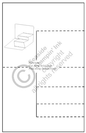 Stair-Step PopUp Template Stamp - Click Image to Close