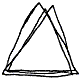Lined Triangle