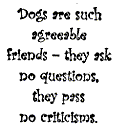 Dogs/Agreeable