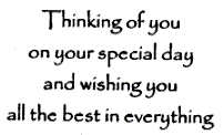 On Your Special Day - Click Image to Close