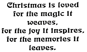 Christmas is Loved...